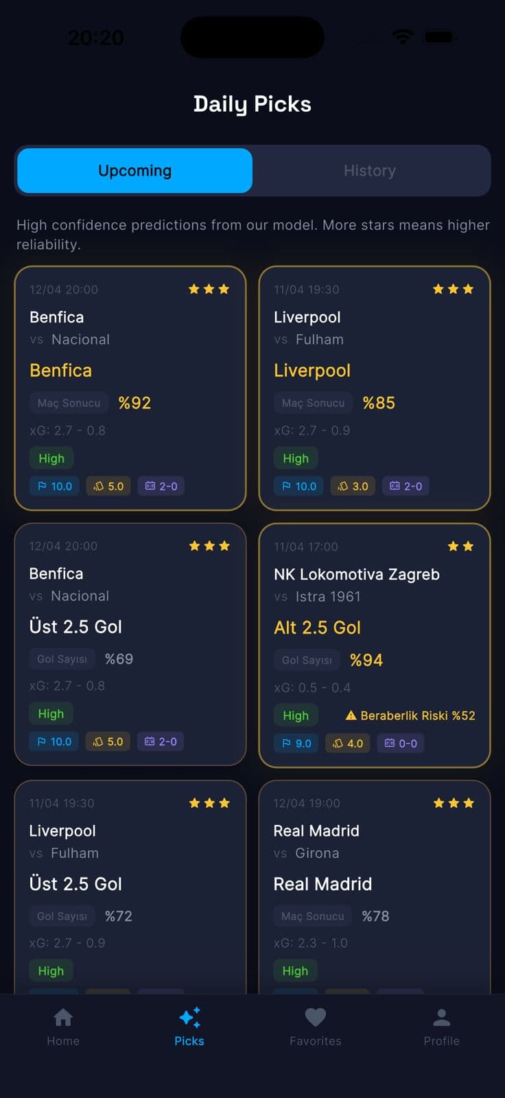 Buddy Picks of the day.